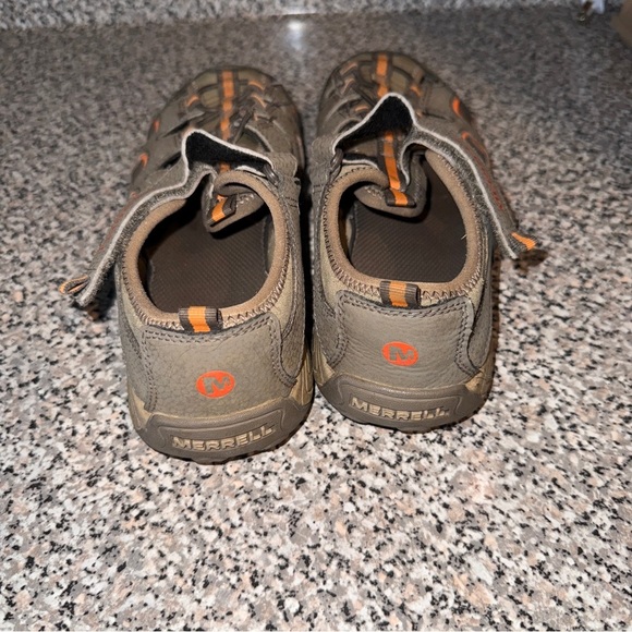 Merrell Women's Sandals in Olive and Orange - Picture 4 of 6